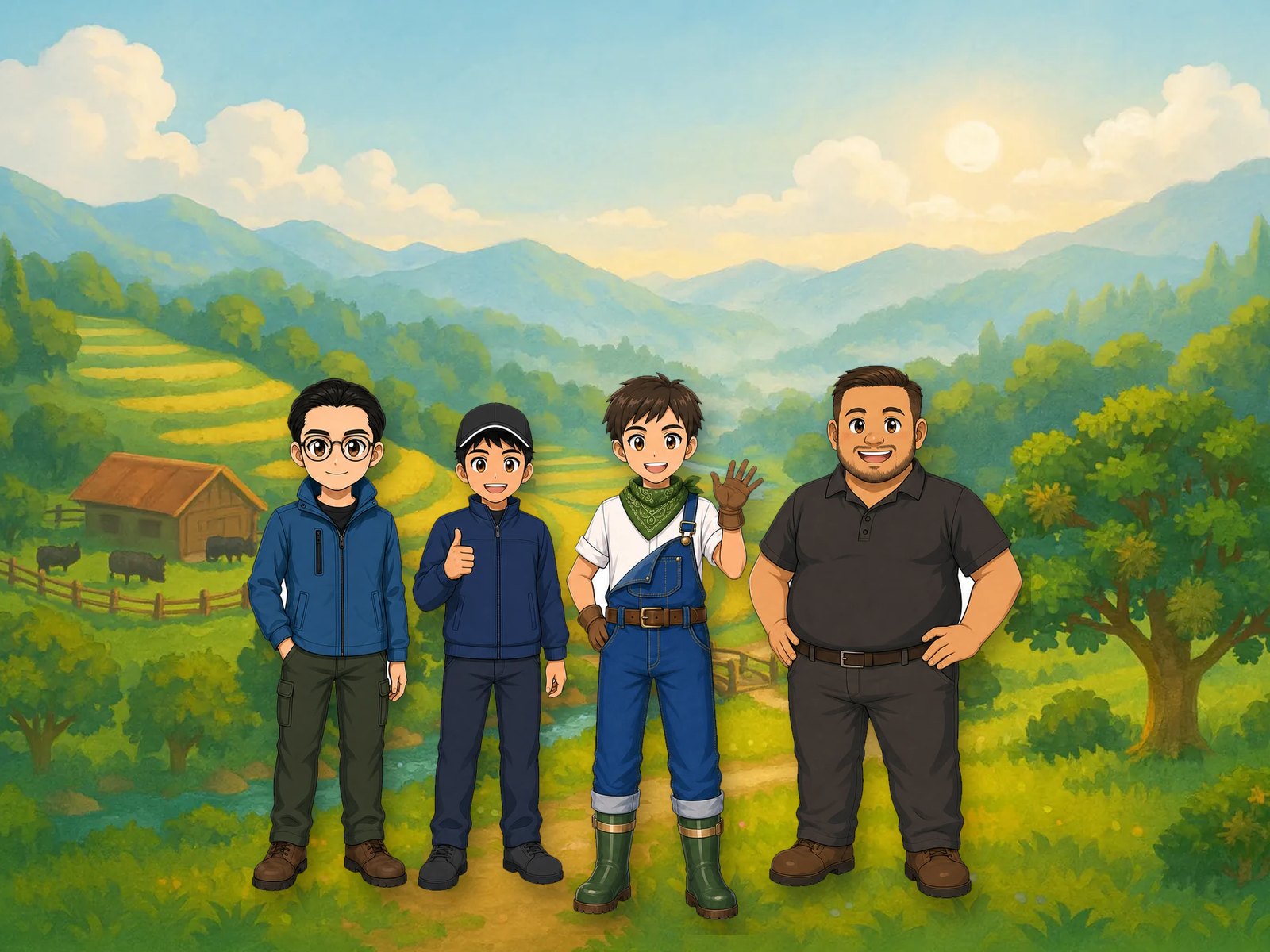 ゲーム「丹波農商 牧場物語」